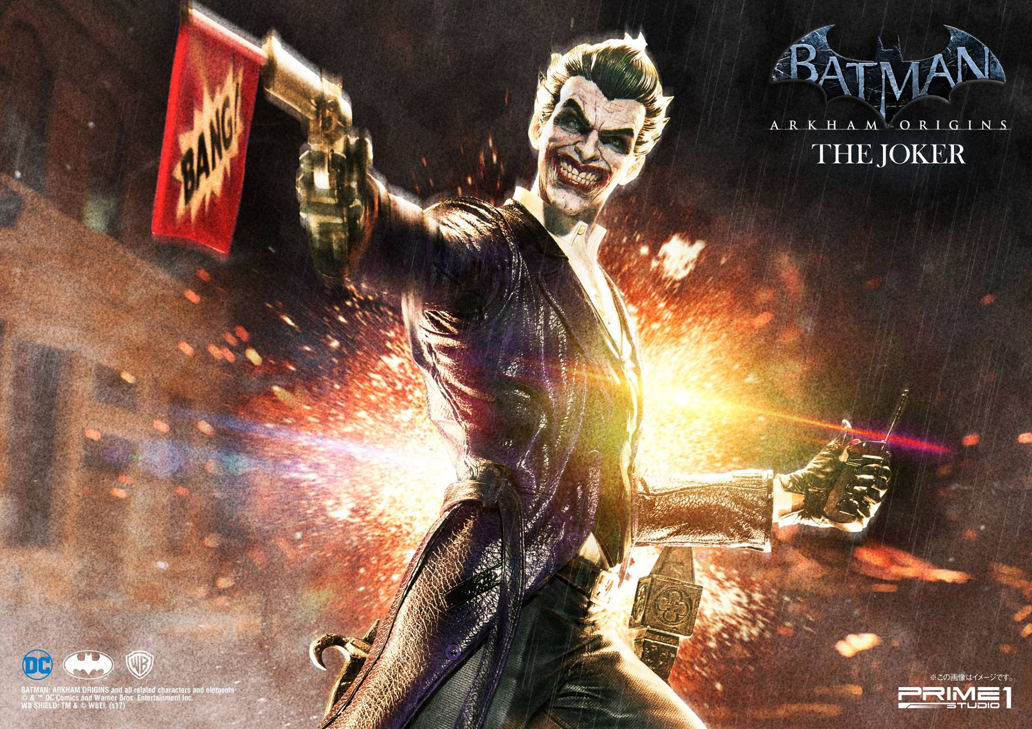 Prime 1 DC Comics Joker Batman Arkham Origins Statue